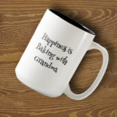 Maßgeschneidertes Foto aus Little Baker oder Littl Zweifarbige Tasse