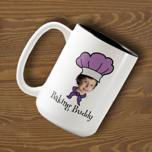 Maßgeschneidertes Foto aus Little Baker oder Littl Zweifarbige Tasse