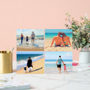 Maßgeschneidertes Foto Collage Akryllisches Zeiche Acrylschild