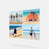 Maßgeschneidertes Foto Collage Akryllisches Zeiche Acrylschild (Winkel)