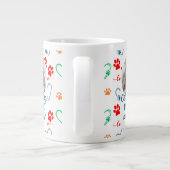 Maßgeschneidertes Foto Dog Parent Souvenir Jumbo-Tasse (Rückseite)