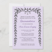 Maßgeschneidertes Foto für den Blumenrahmen von Qu Einladung (Vorderseite)