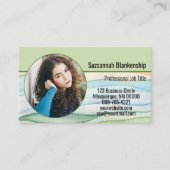 Maßgeschneidertes Foto für kleine Unternehmen Visitenkarte (Vorderseite)