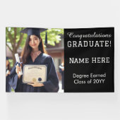 Maßgeschneidertes Foto für moderne Abschlüsse, Sch Banner (Horizontal)