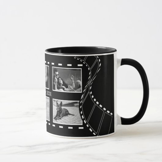 Maßgeschneidertes Foto für Schwarzweißfilm Tasse (Rechts)