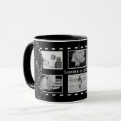 Maßgeschneidertes Foto für Schwarzweißfilm Tasse (Vorderseite Links)