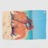 Maßgeschneidertes Foto Golf Handtuch Ihr eigenes D (Horizontal)