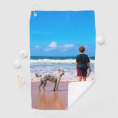 Maßgeschneidertes Foto Golf Handtuch mit Ihrem Fot (Insitu)