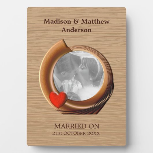 Maßgeschneidertes Foto Holzrahmen Fotoplatte (Vorderseite)