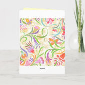 Maßgeschneidertes Foto Karte (Rückseite)