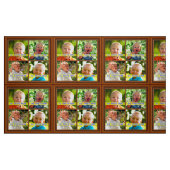 Maßgeschneidertes FOTO mit IHREN 4 Bildern Stoff (Fat Quarter (45,7 x 55,9 cm))