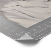 Maßgeschneidertes Foto mit Metallrahmen Poster (Ecke)