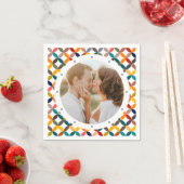 Maßgeschneidertes Foto Modernes, Personalisiertes Serviette (Beispiel)