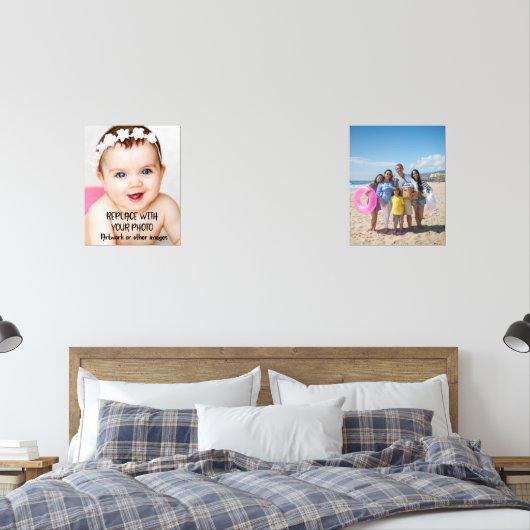 Maßgeschneidertes Foto oder Kunstwerk Bilderwand Sets (Schlafzimmer)