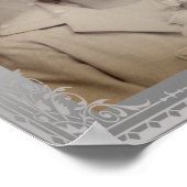 Maßgeschneidertes Foto-Poster mit polierter silber Poster (Ecke)