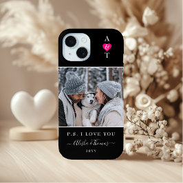 Maßgeschneidertes Foto und Monogramm Hochzeit/Verl Case-Mate iPhone Hülle