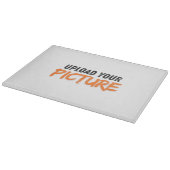 Maßgeschneidertes Foto Upload Cutting Board Schneidebrett (Ecke)