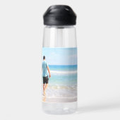 Maßgeschneidertes Foto Wasser Flasche Ihre Fotos V (Rückseite)