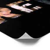 Maßgeschneidertes Fotocollage-Party für die remüde Poster (Ecke)