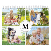 Maßgeschneidertes Fotomaterial Modernes Monogramm  Kalender (Titelbild)