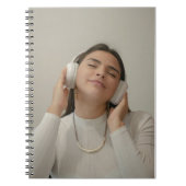 Maßgeschneidertes Full Foto Modernes Notizblock (Vorderseite)