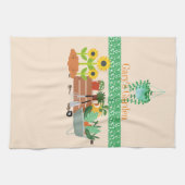 Maßgeschneidertes Gartenhandtuch Geschirrtuch (Horizontal)