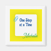 Maßgeschneidertes Gelb Magnet (Vorne)