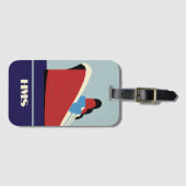 Maßgeschneidertes Gepäckstück für Kreuzfahrten im Gepäckanhänger (Vorderseite (Horizontal))