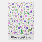 Maßgeschneidertes Geschenk für die Blumenküche zur Geschirrtuch (Vertikal)