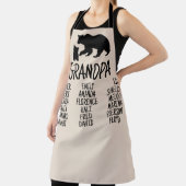 Maßgeschneidertes Geschenk mit Großraumbären Schürze (InSitu)