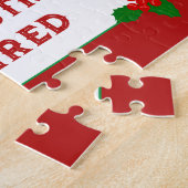 Maßgeschneidertes Geschenk! Weihnachtspuzzle Puzzle (Seite)