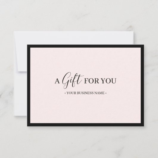 Maßgeschneidertes Geschenkgutachten für den schwar (Vorderseite)