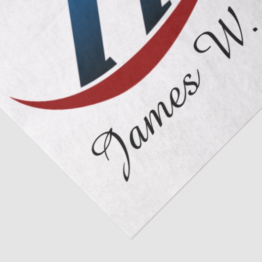 Maßgeschneidertes Geschenkwrap-Thema für Real-Anwe Seidenpapier (Ausschnitt)