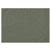 Maßgeschneidertes, gesprenkeltes Moosgrün Tischdecke (Vorderseite (Horizontal))
