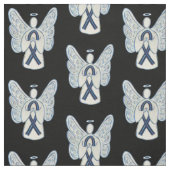 Maßgeschneidertes Gewebe aus schwarzem und blauem Stoff (Muster)