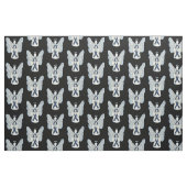 Maßgeschneidertes Gewebe aus schwarzem und blauem Stoff (Fat Quarter (45,7 x 55,9 cm))