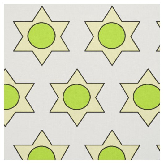 Maßgeschneidertes Gewebe, Star-Blume Stoff (Muster)