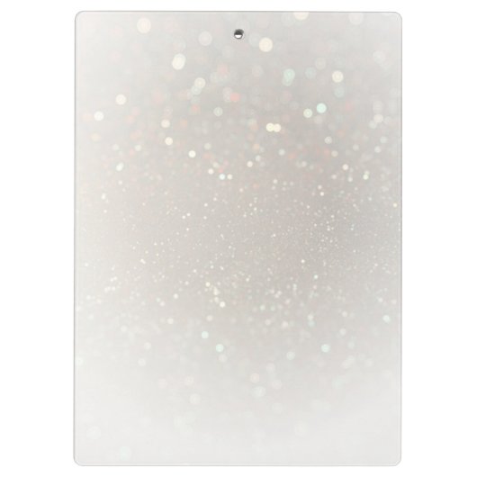 Maßgeschneidertes Glamour Modernes Mit Monogramm E Klemmbrett (Rückseite)