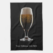 Maßgeschneidertes Glas Bier Geschirrtuch (Vertikal)