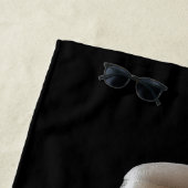 Maßgeschneidertes Glas Bier Strandtuch (Beispiel)