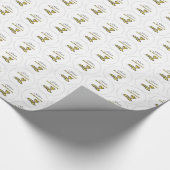 Maßgeschneidertes, Godson First Communion Chalice Geschenkpapier (Ecke)