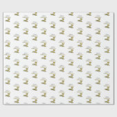 Maßgeschneidertes, Godson First Communion Chalice Geschenkpapier (Flach)