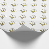 Maßgeschneidertes, Godson First Communion Chalice Geschenkpapier (Ecke)