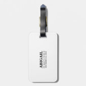 Maßgeschneidertes, Godtochter First Communityskhal Gepäckanhänger (Rückseite vertikal)