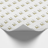 Maßgeschneidertes, Godtochter First Communityskhal Geschenkpapier (Ecke)