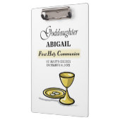 Maßgeschneidertes, Godtochter First Communityskhal Klemmbrett (Links)