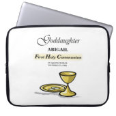 Maßgeschneidertes, Godtochter First Communityskhal Laptopschutzhülle (Vorderseite)