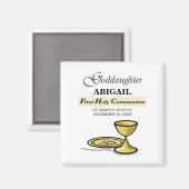 Maßgeschneidertes, Godtochter First Communityskhal Magnet (Vorderseite/Rückseite)