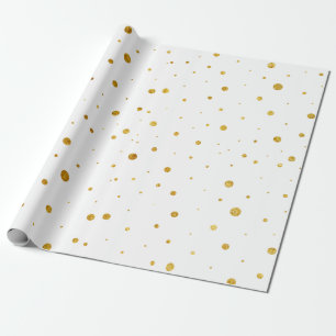 Maßgeschneidertes Gold Foil Luxury Musterpapier Geschenkpapier