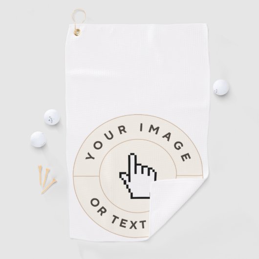 Maßgeschneidertes Golf Handtuch (Insitu)